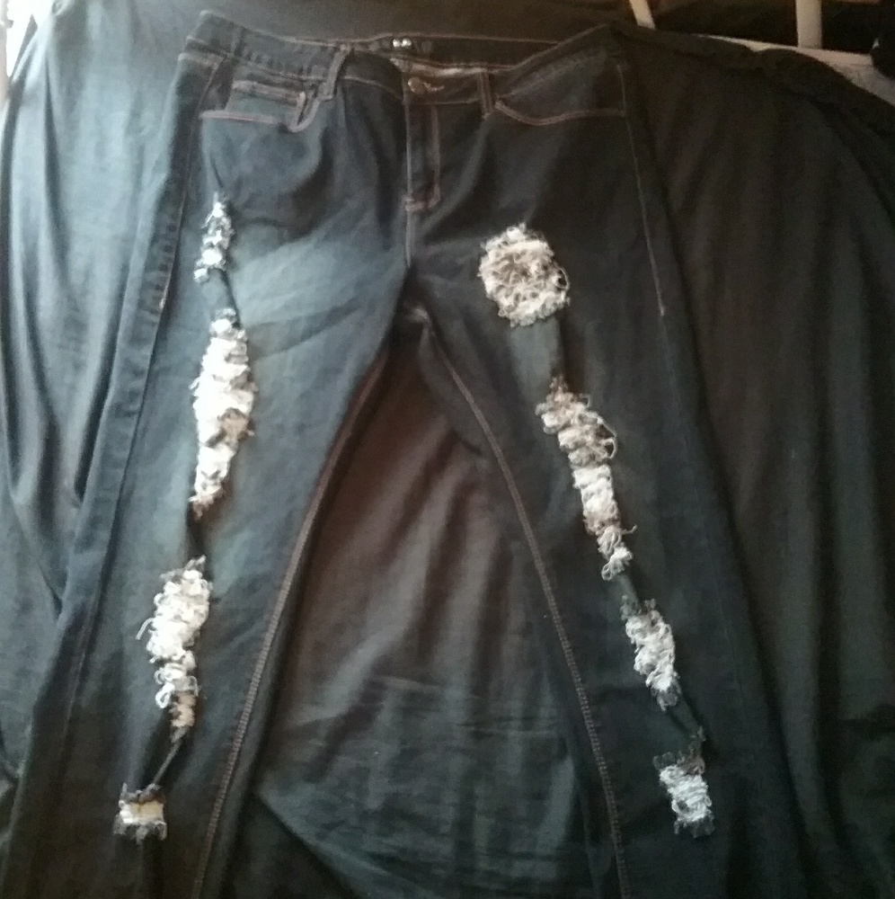 Ripped jeans